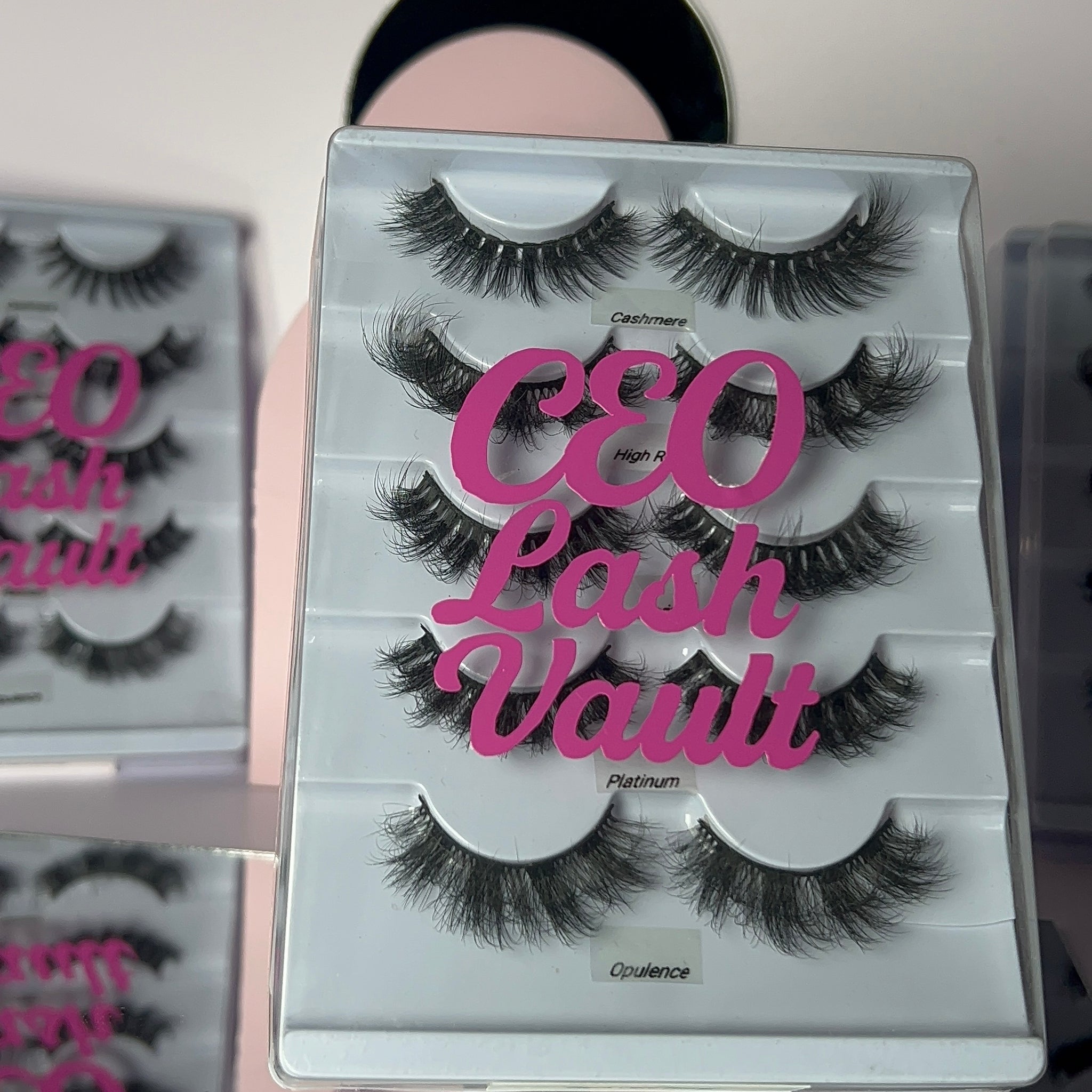 CEO Lash Vault – Black Card Energy 5-Piece Lash Set