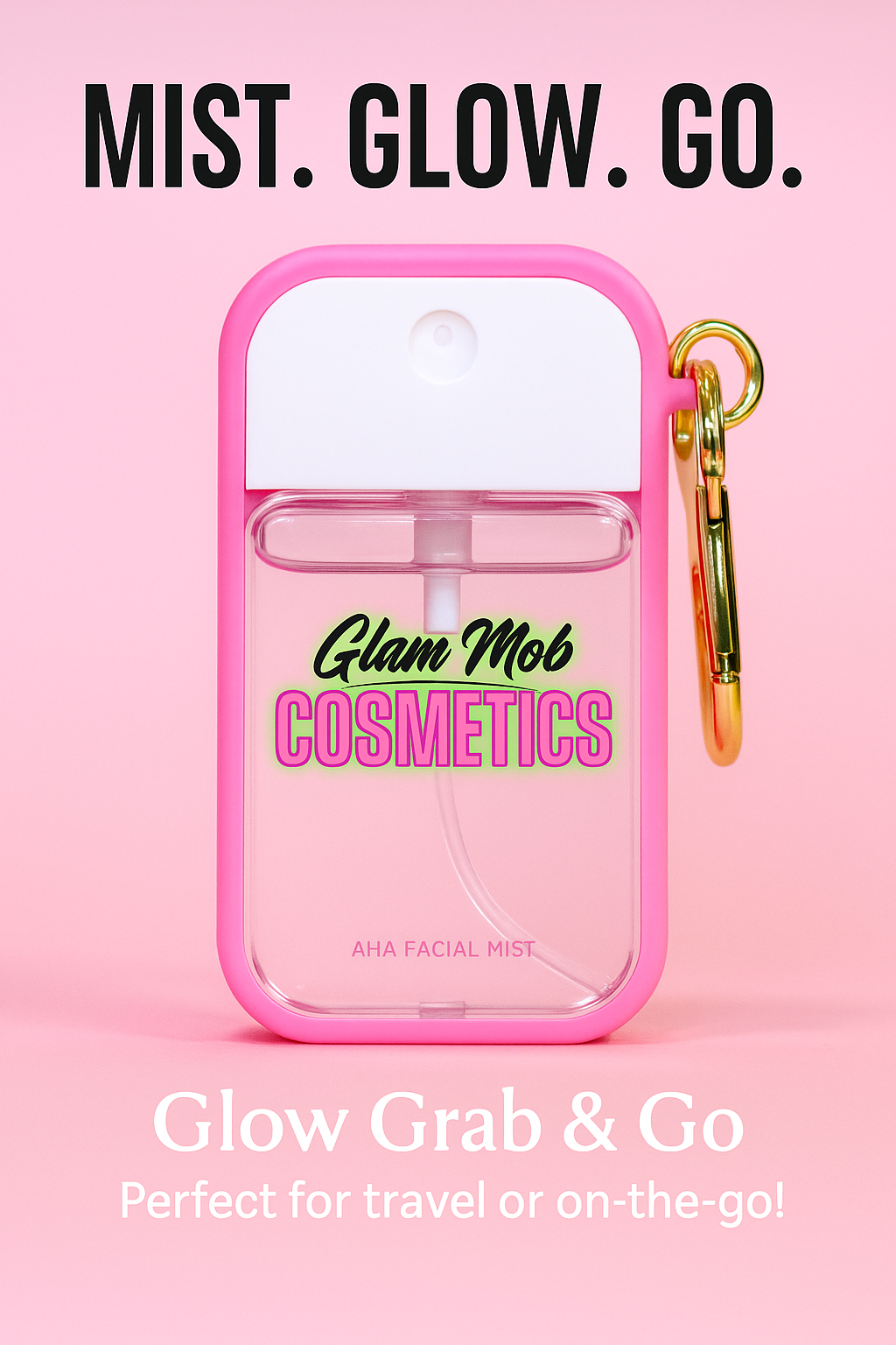 Glow Grab & Go Mist – AHA Hydrating Reset Spray (2 oz)