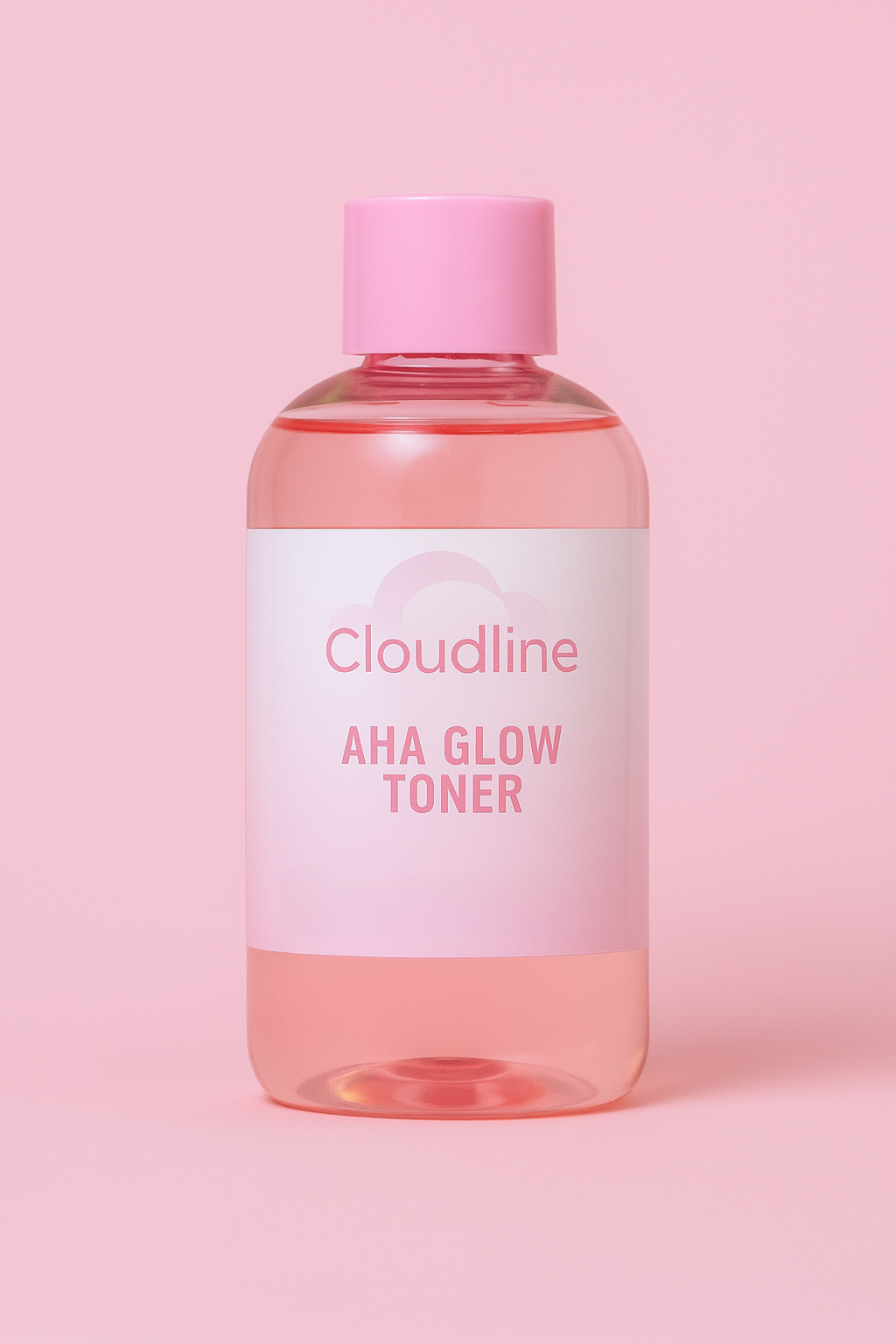 Cloudline AHA Glow Toner – Gentle Exfoliating Face Toner (4 oz)