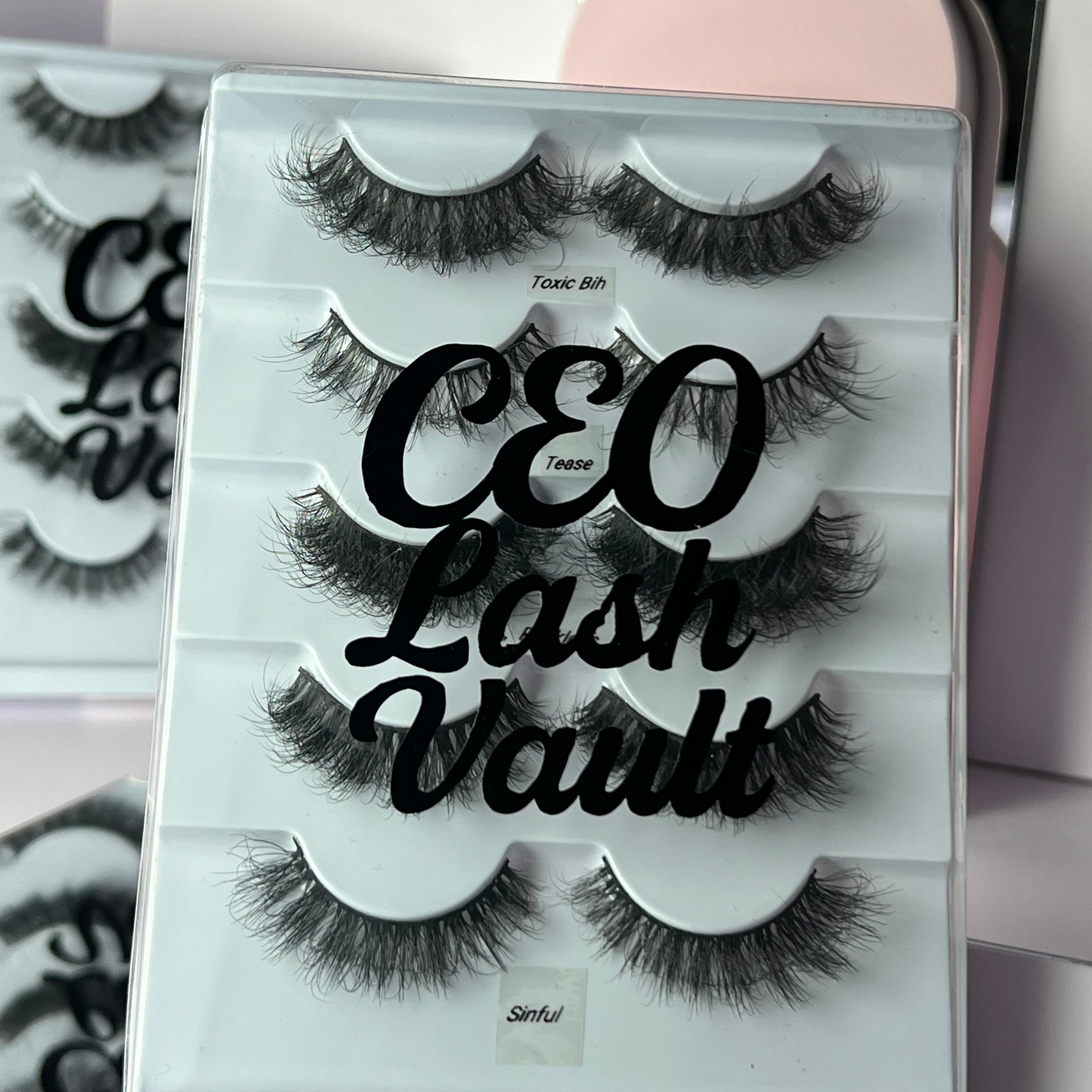 CEO Lash Vault – Bad Behavior 5-Piece Lash Set